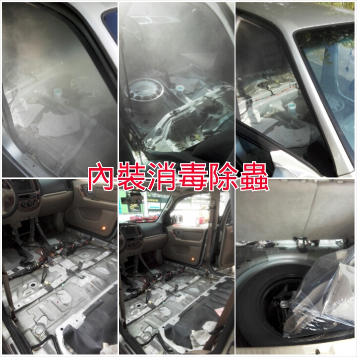 汽車內部除蟑